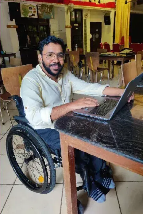 Shijo Varghese, bringing hope through the Bahal Foundation.