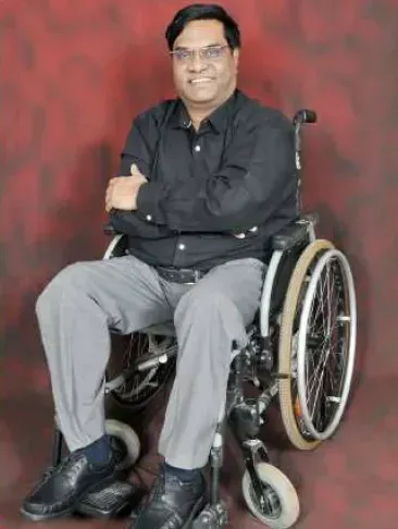 Niranjan Neerlige V.'s journey from disability to determination.