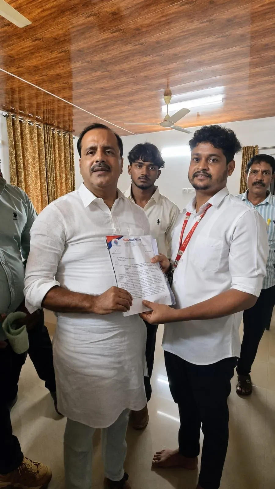 Met Mr. U.T. Khader, Hon. Minister of Health and Family welfare